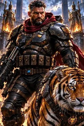 Sgt Arkan-Lion Stevcic, tiger commander