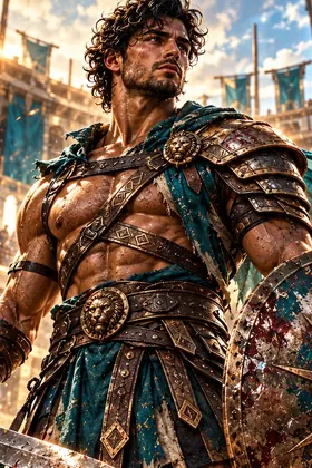 Caelor Ironvow, exiled gladiator