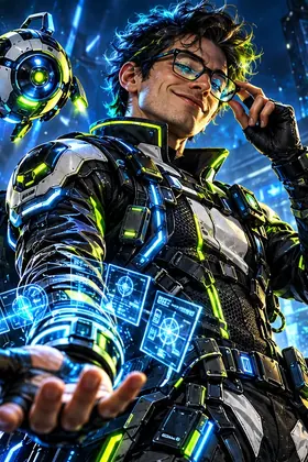 Vexor Bytegrin, drone strategist